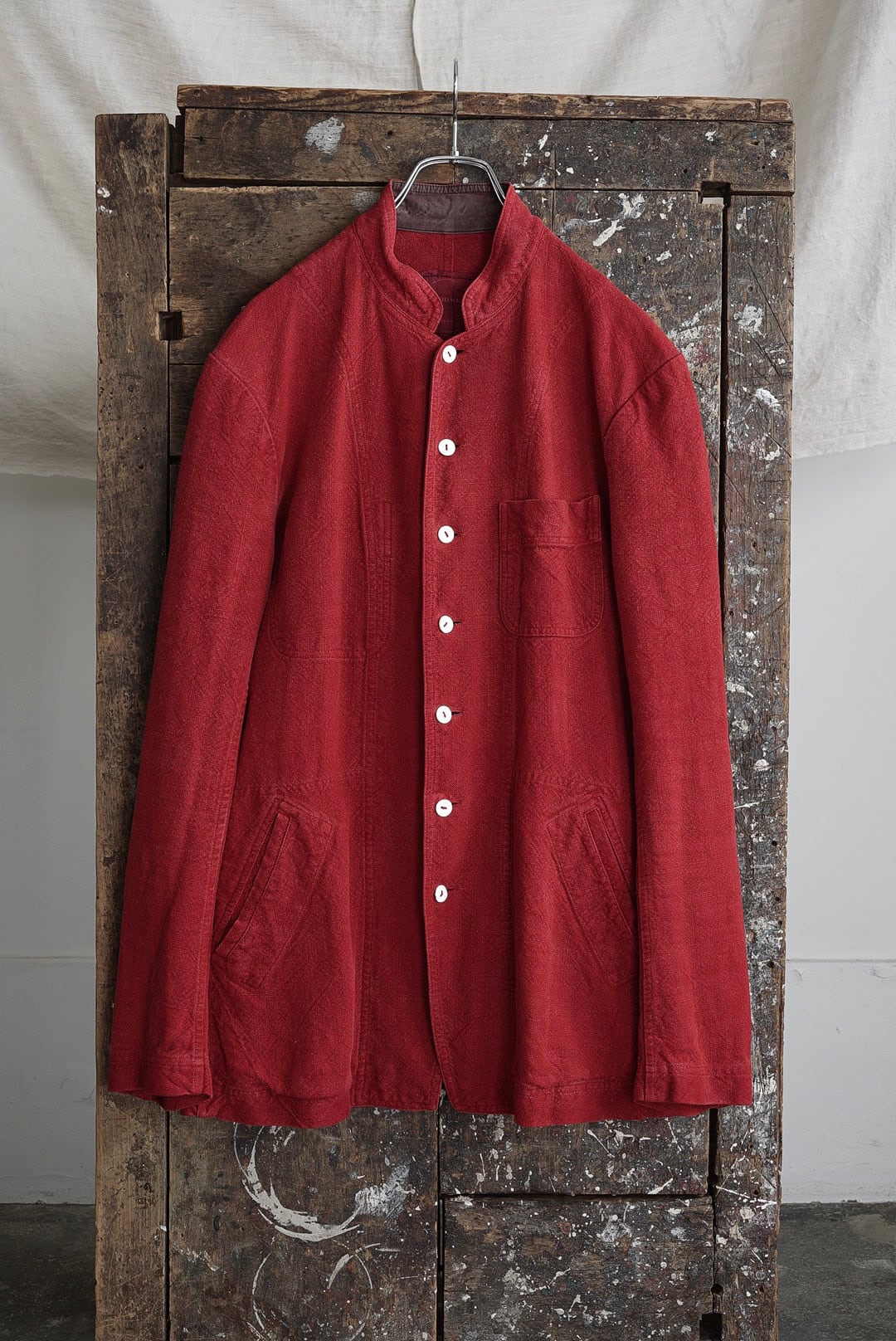 CHEZ VIDALENC - JACKET POLY | Brownie