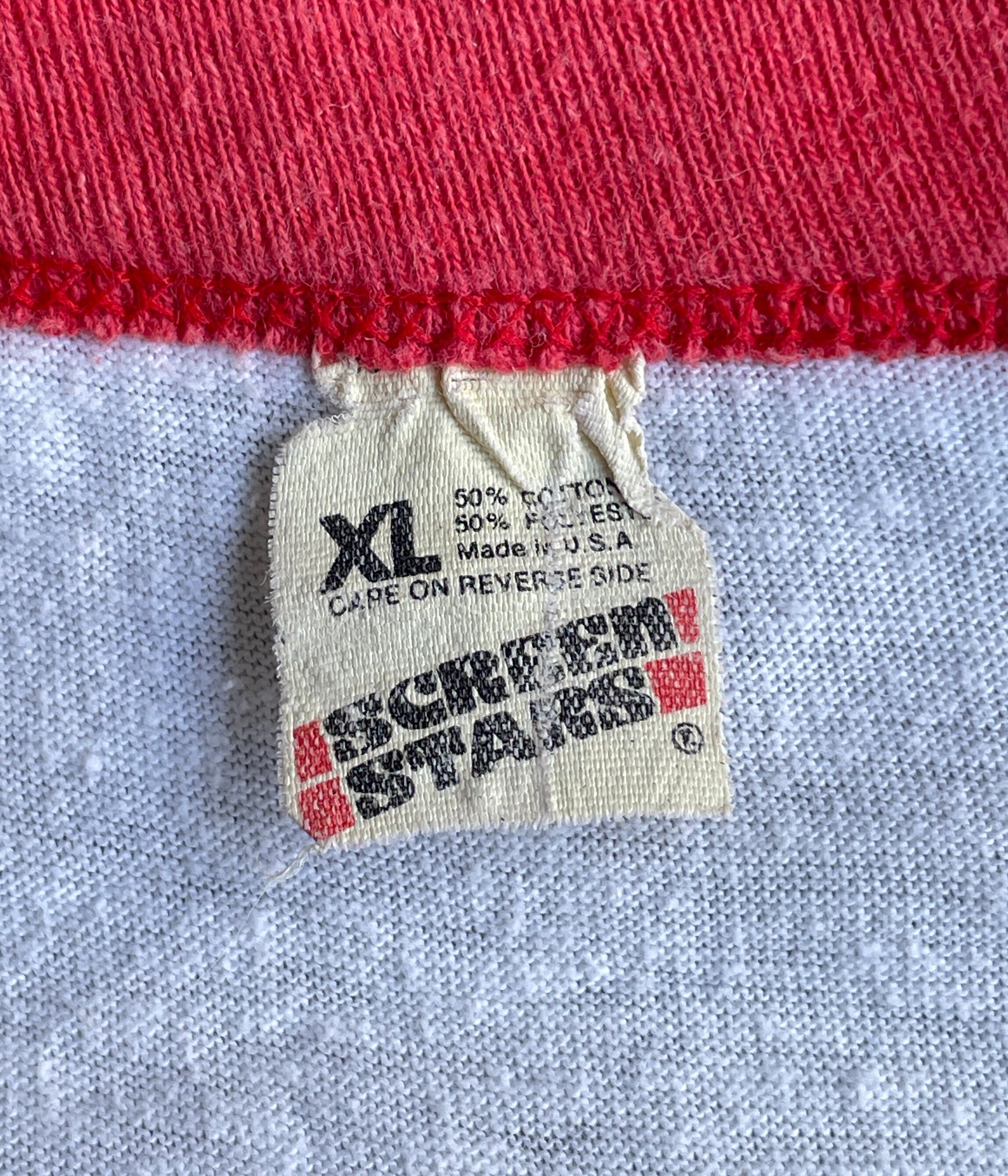 Vintage 80s XL Ringer T-shirt -SCREEN STARS- | BEGGARS BANQUET公式