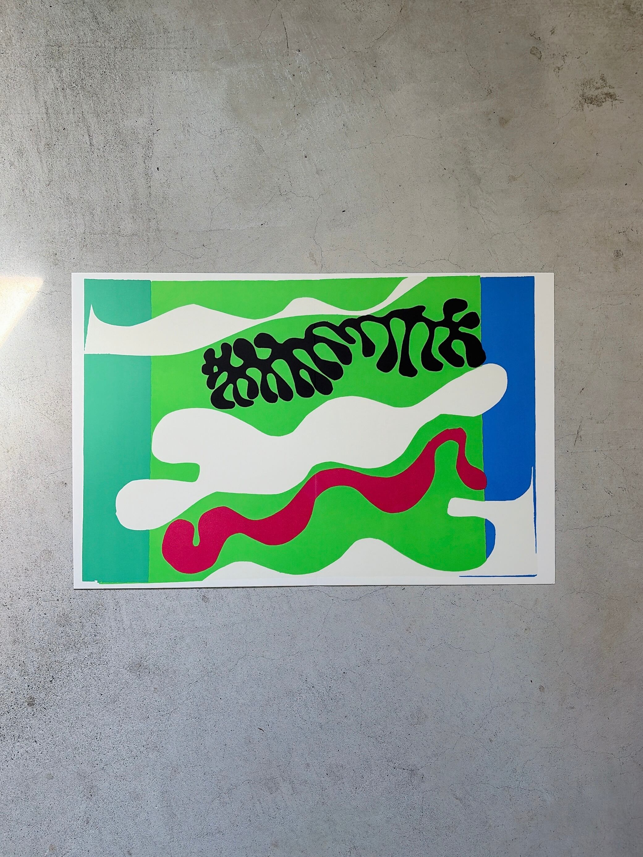 アンリ・マティス黒いサンゴ アンリ・マティス(Henri Matisse) Jazzより「珊瑚礁2」 | GALLERY MARGHU