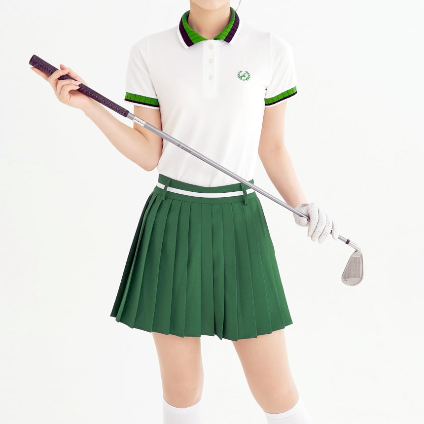 ウエストラインポイントプリーツスカート | Festa Golf