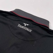 TOURSTAGE ツアーステージ 長袖 ポロシャツ サイズ M /メンズ/ブラック/ゴルフ/スポーツ
