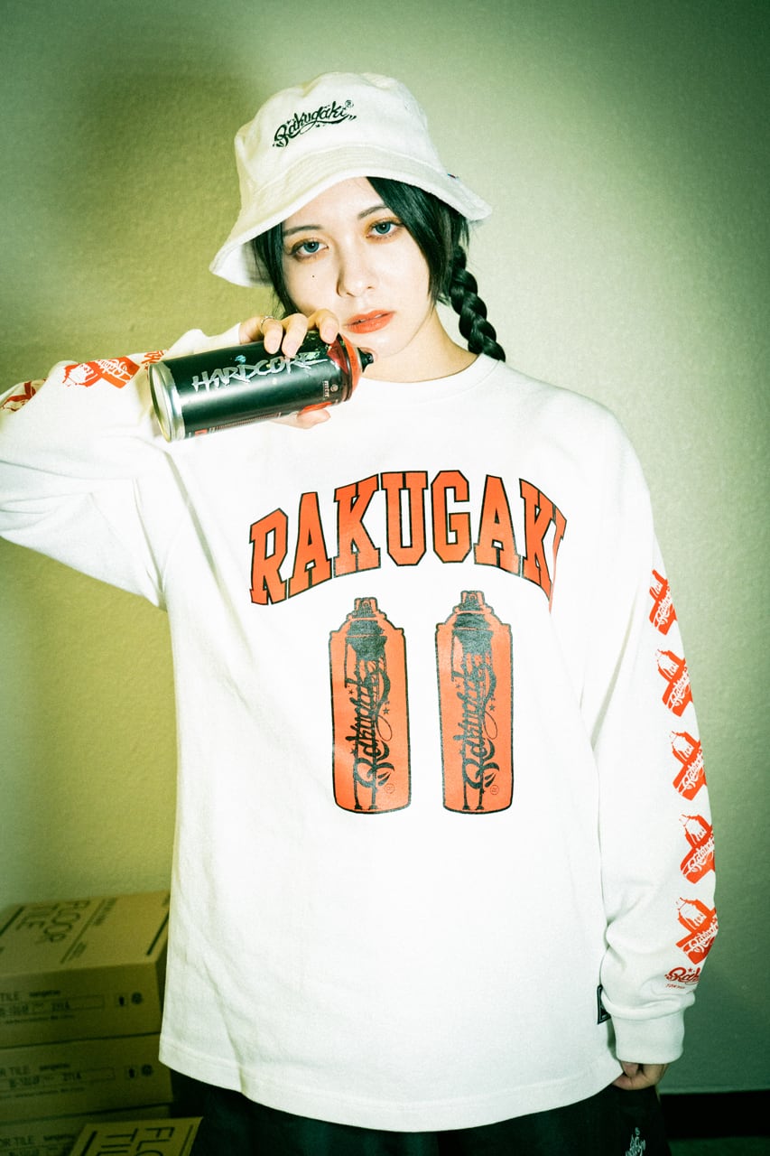 “RAKUGAKI” Basket Ball Long T-Shirts “RAKUGAKI” Basket Ball Long T-Shirts