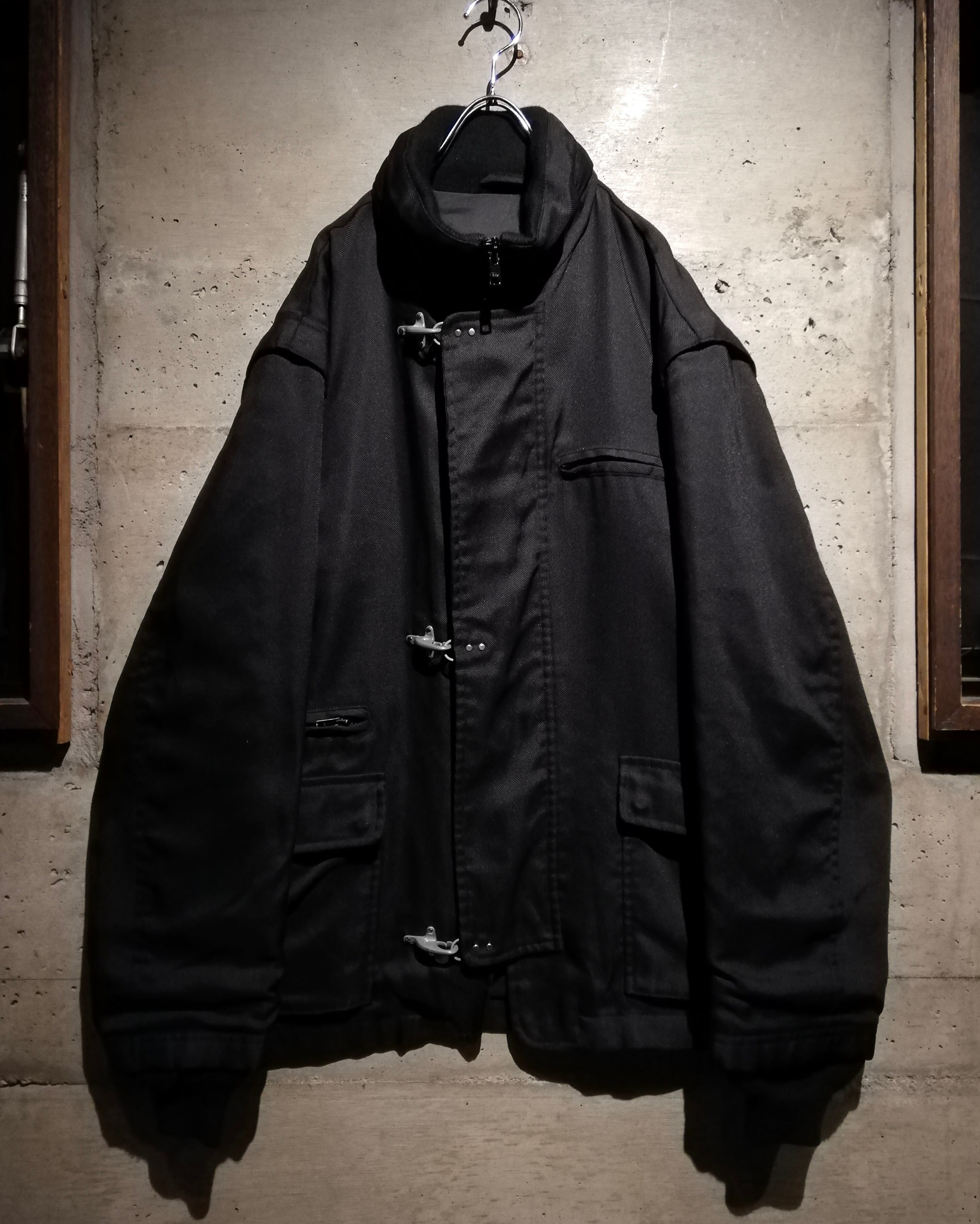 Caka】“Fay”“2way”Arm Detachable Fireman Buckle Gimmick Jacket