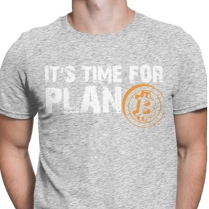 Tシャツ（PLAN B）　BTC　Bitcoin　　BTC01-003