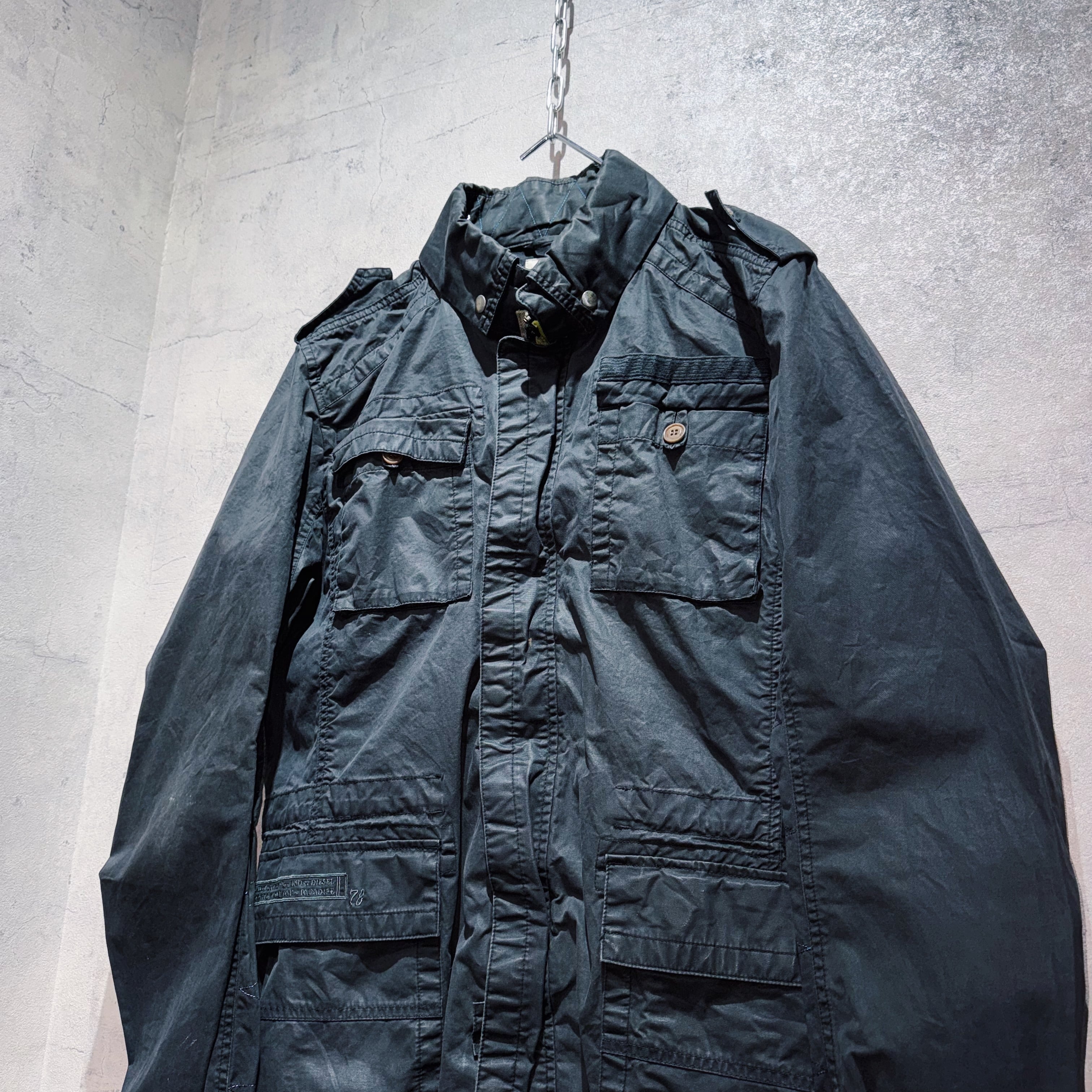 メガサイズXXL！DIESEL ディーゼル M-65 ミリタリージャケット DIESEL