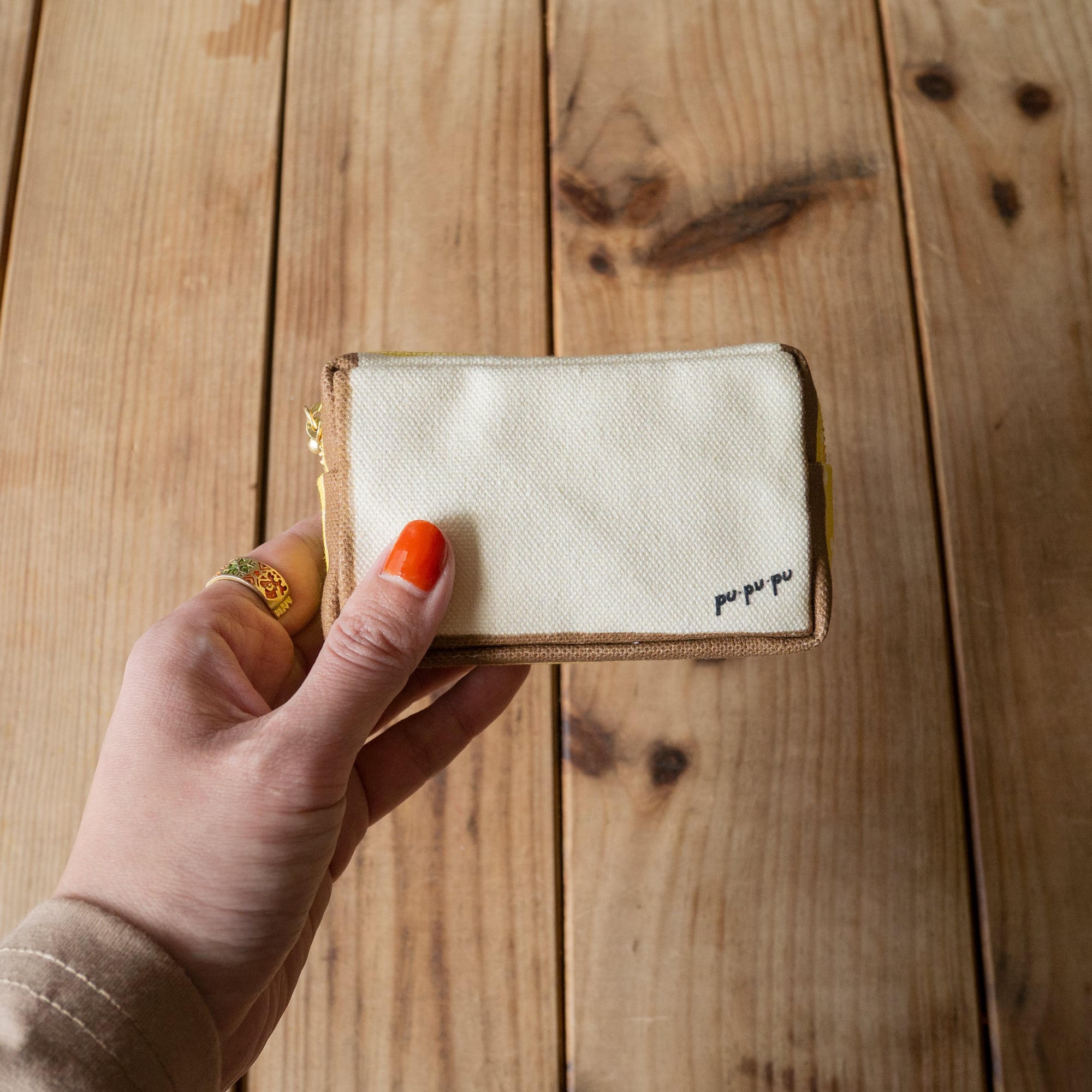 四角のサンドイッチポーチ ver.2