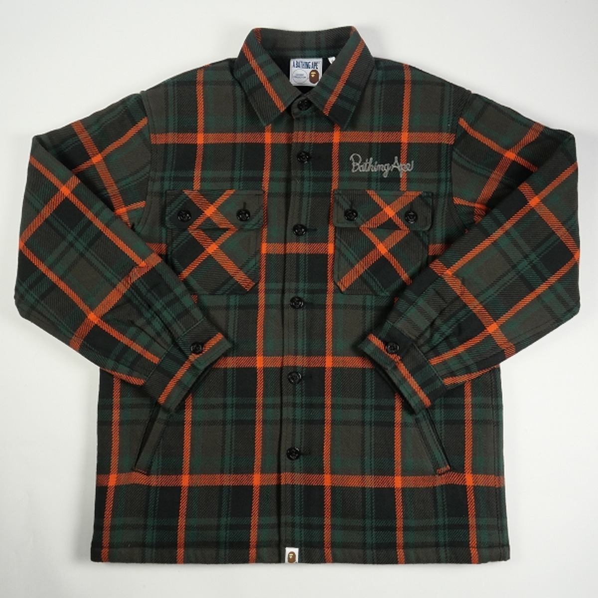 Size【XL】 A BATHING APE ア ベイシング エイプ チェック柄ボア 