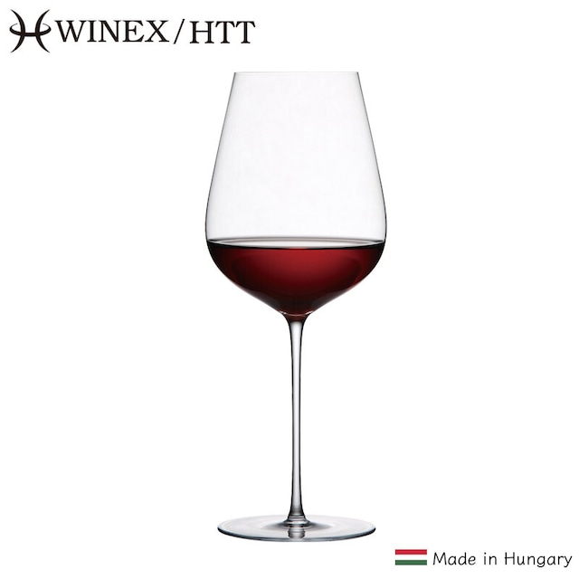 最高級ハンドメイドグラス　WINEX/HTT レッドワインPlus