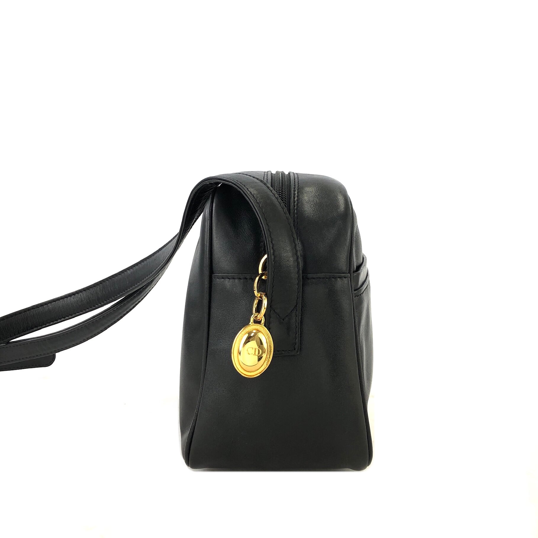 Christian Dior ディオール チャーム レザー ショルダーバッグ