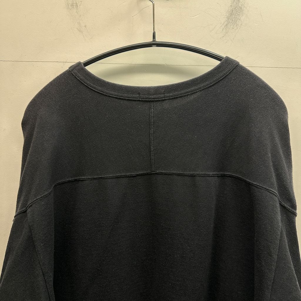 COMOLI フットボールT ネイビー サイズ3 X01-05005 COMOLI コモリ 23SS フットボールTシャツ ロンT X01-05005 ネイビー