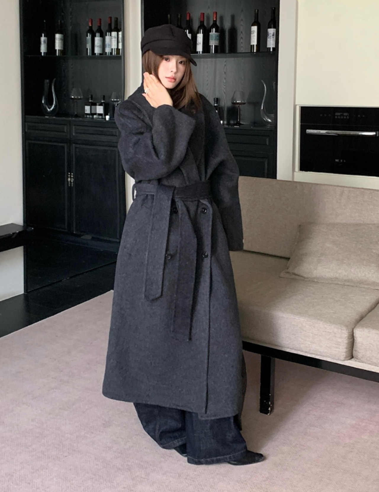 【25aw】Double-Button Wool Long Coat_3colors