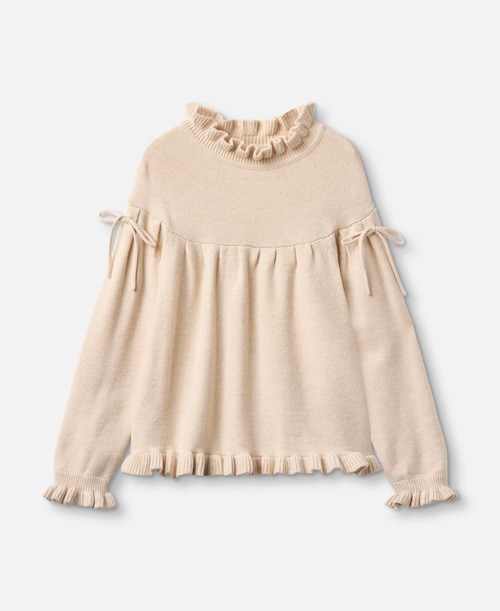 【即納】fliink KINO LS KNIT BLOUSE 【即納】fliink KINO LS KNIT BLOUSE