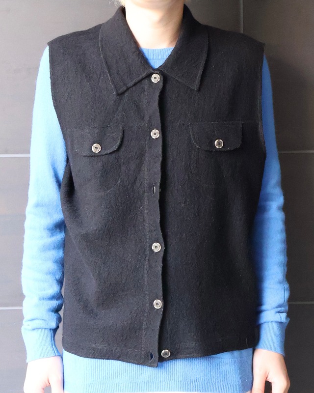 basic wool vest