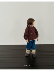 ハンス / Hans / ドット柄フットウォーマー / 韓国子供服 / キッズ / 26winter〖取寄〗*FREE*