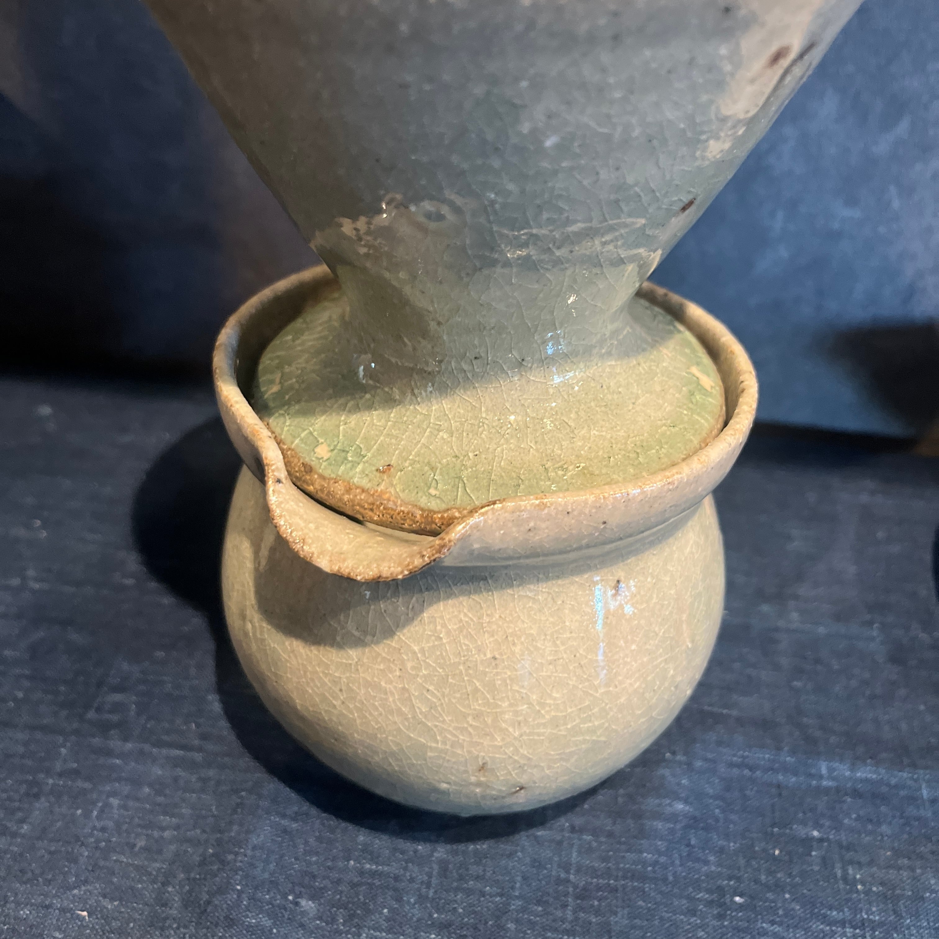 森山陶器 ドリッパーセット灰釉 | タシュロン｜器と生活の道具