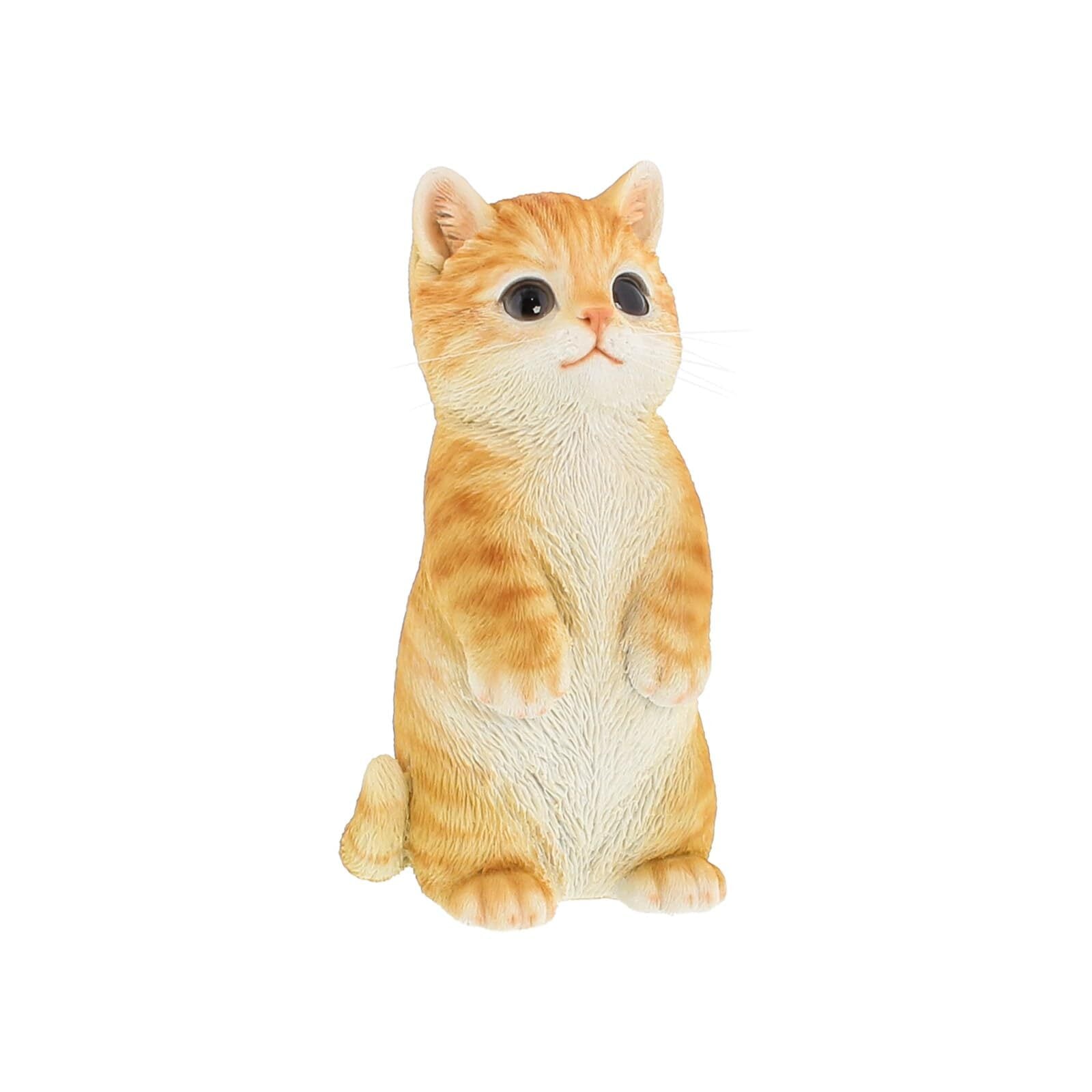 猫置物(ヘソ天姿の茶虎猫&黒猫) | PAY ID