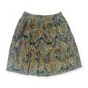 UNITED ARROWS ユナイテッドアローズ ペイズリー プリーツ スカート 38/レディース