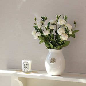 silver label pot vase / ポットベース 花瓶 韓国 北欧雑貨
