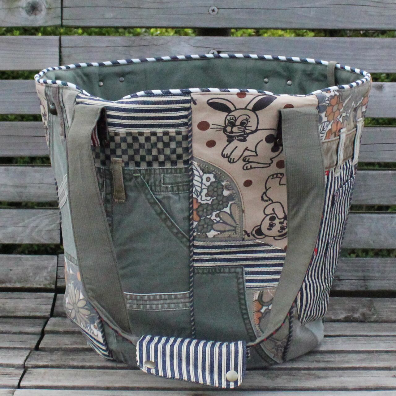 バケツ型自転車かごバッグOMO-CRKG-1012