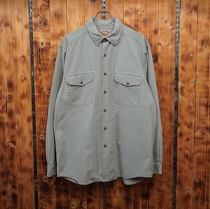 80s 初期 banana republic コットンシャツ L/バナナリパブリック