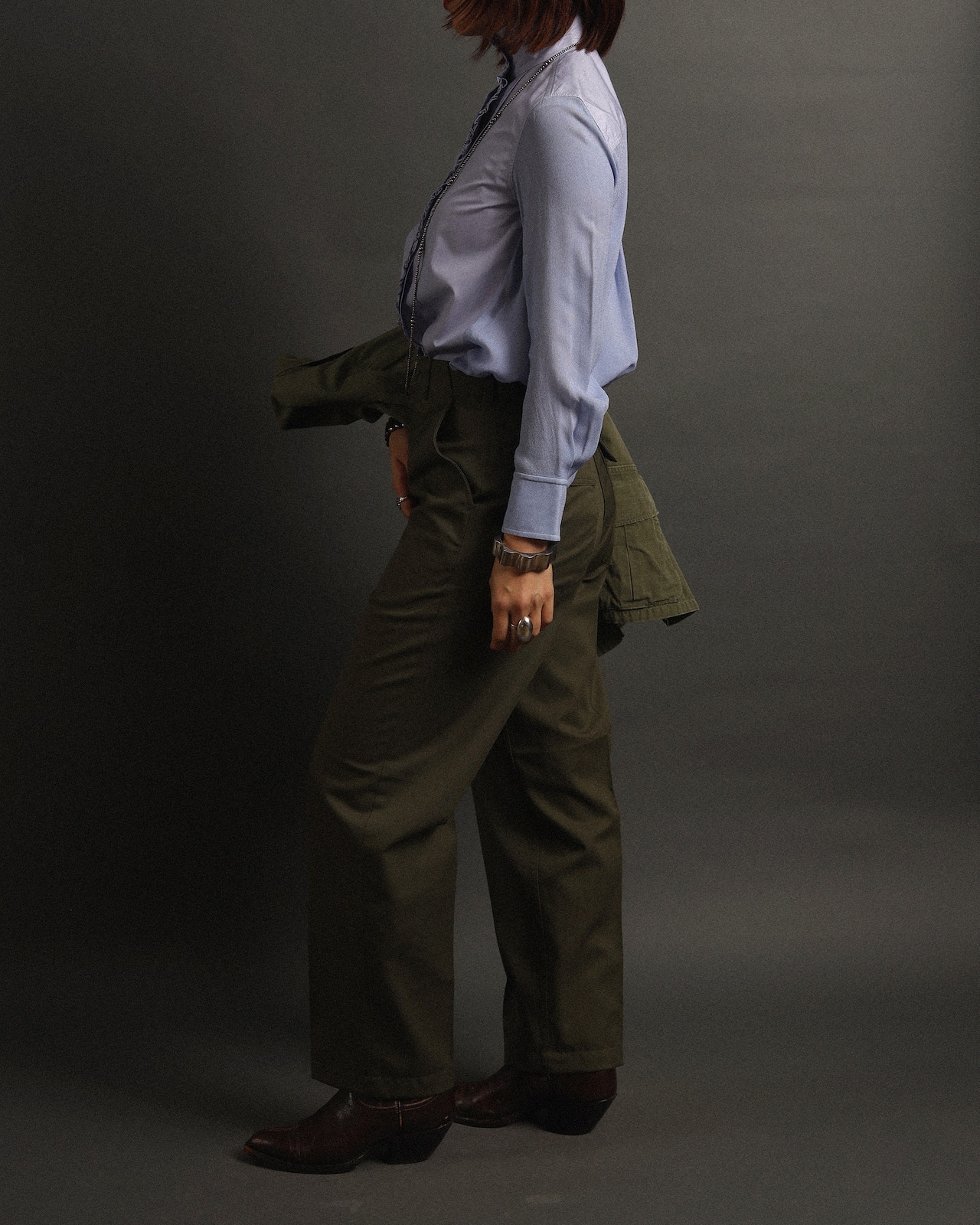 Chloe / Frilled Blouse