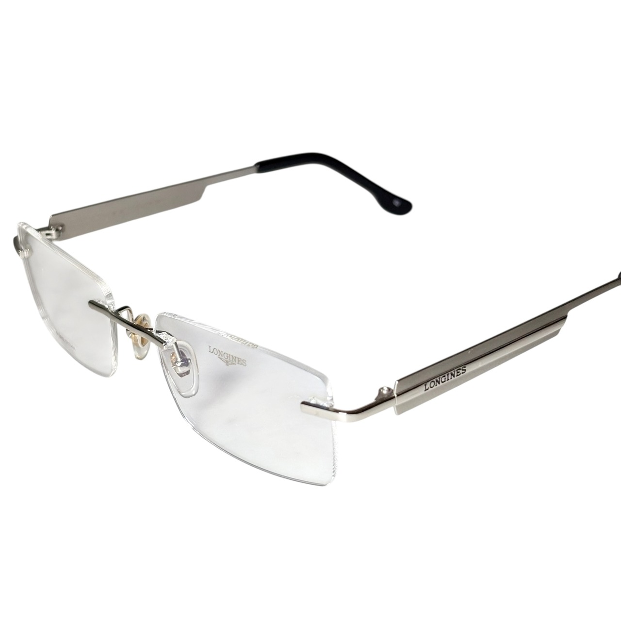 (nos) vintage LONGINES rimless glasses