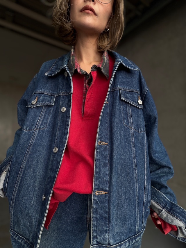 （OT1609）90’s Jinglers denim jacket 3rd type