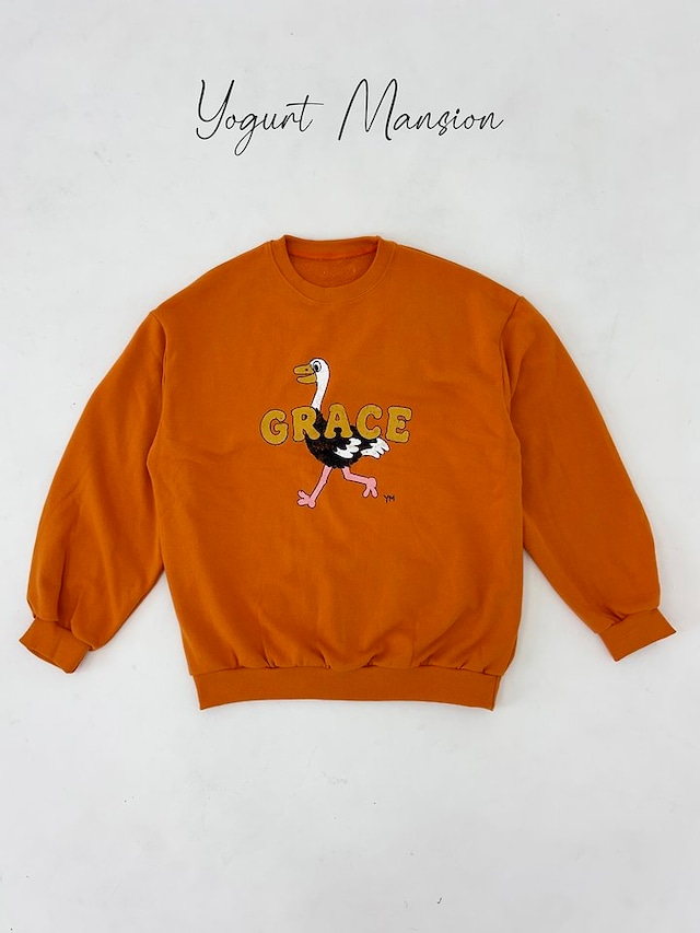 【取寄】yogurt mansion｜buddy sweatshirt (adult)｜バディスウェット（アダルト）｜S-M｜adult｜26 autumn