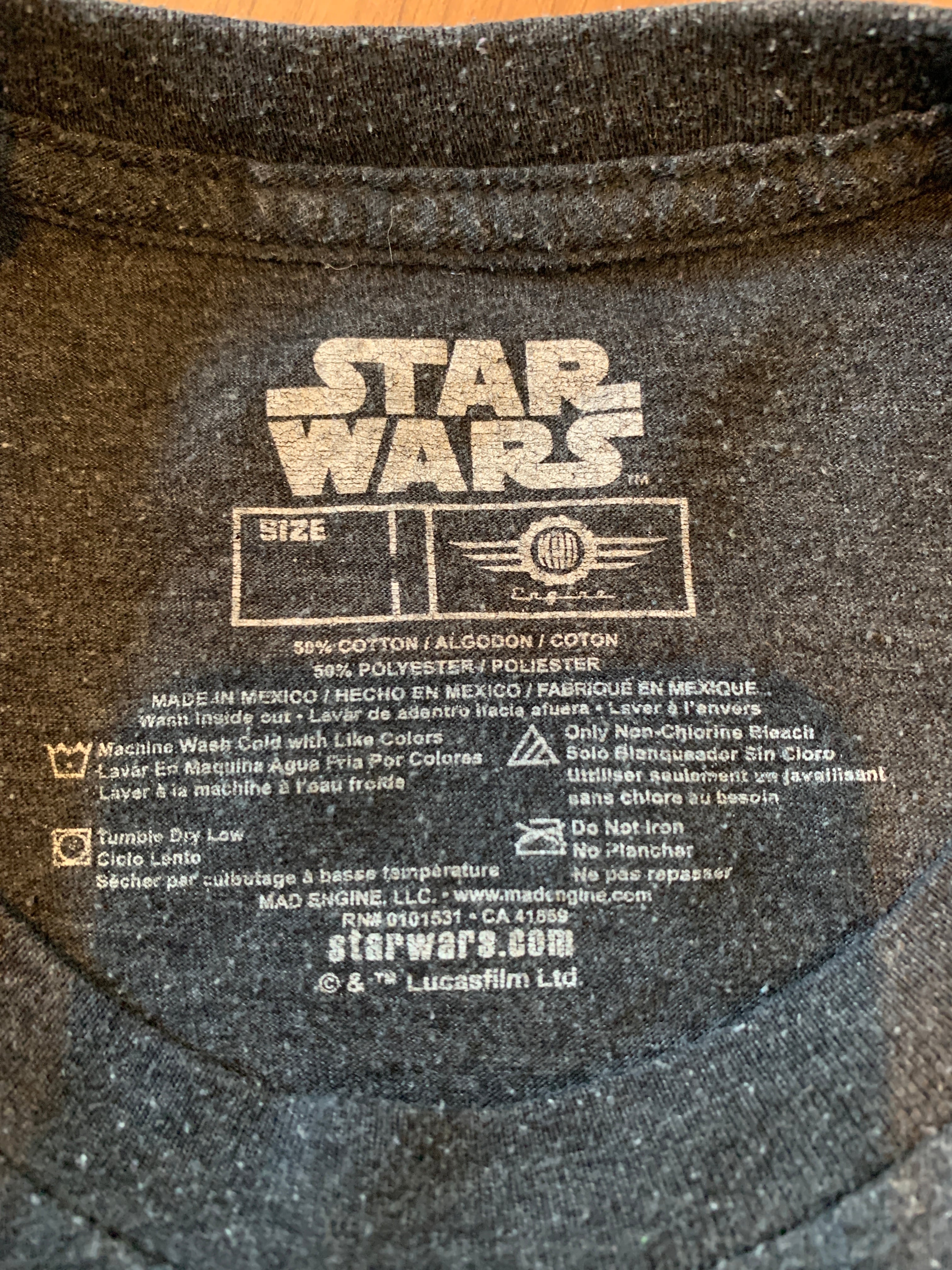 90s USA製 STAR WARS ビンテージ Tシャツ ダースベイダー XL