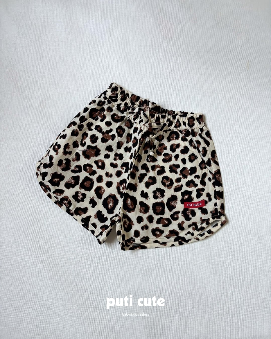 90-120 ꒰ 即納 ꒱ Leopard shorts / 1st blue ⸝⋆