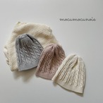 【SALE 499円】しんぷるコットンニット帽