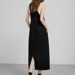 Denim Overall Dress / デニム オーバーオール ワンピース