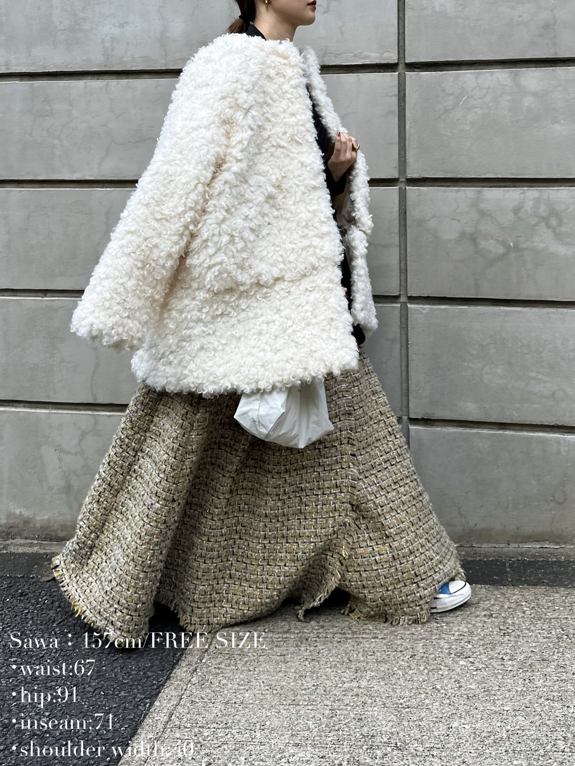 4way eco fur coat | Katrin TOKYO