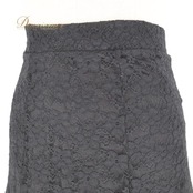 社交ダンス 衣装 スカート ブラック系 タカダンス TAKA DANCE 黒 花柄 レース フリル 練習 レッスン 伸縮 ストレッチ 華やか ボリューム ダンス衣装 イベント ステージ パーティー かわいい