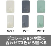 3M 壁紙用 フック はがせる 粘着 コマンド ミニ グリーン CMK-MH04