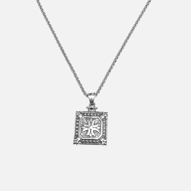 Square Cross Necklace