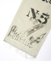 【N様ご予約商品】レタリングワイドデニムパンツ CQ-47014