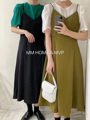 ブラウス・キャミワンピースセット　AJ42441-6609