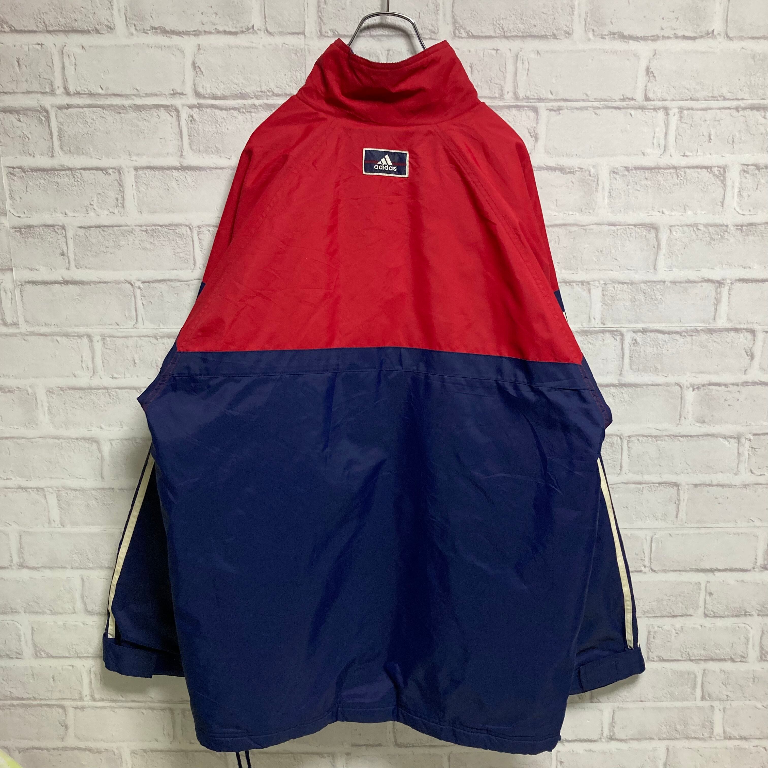 【adidas】Nylon Jacket XL相当 90s アディダス ナイロン