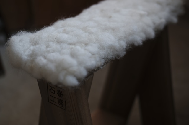 【受注制作】woolen stool pad for AAstool