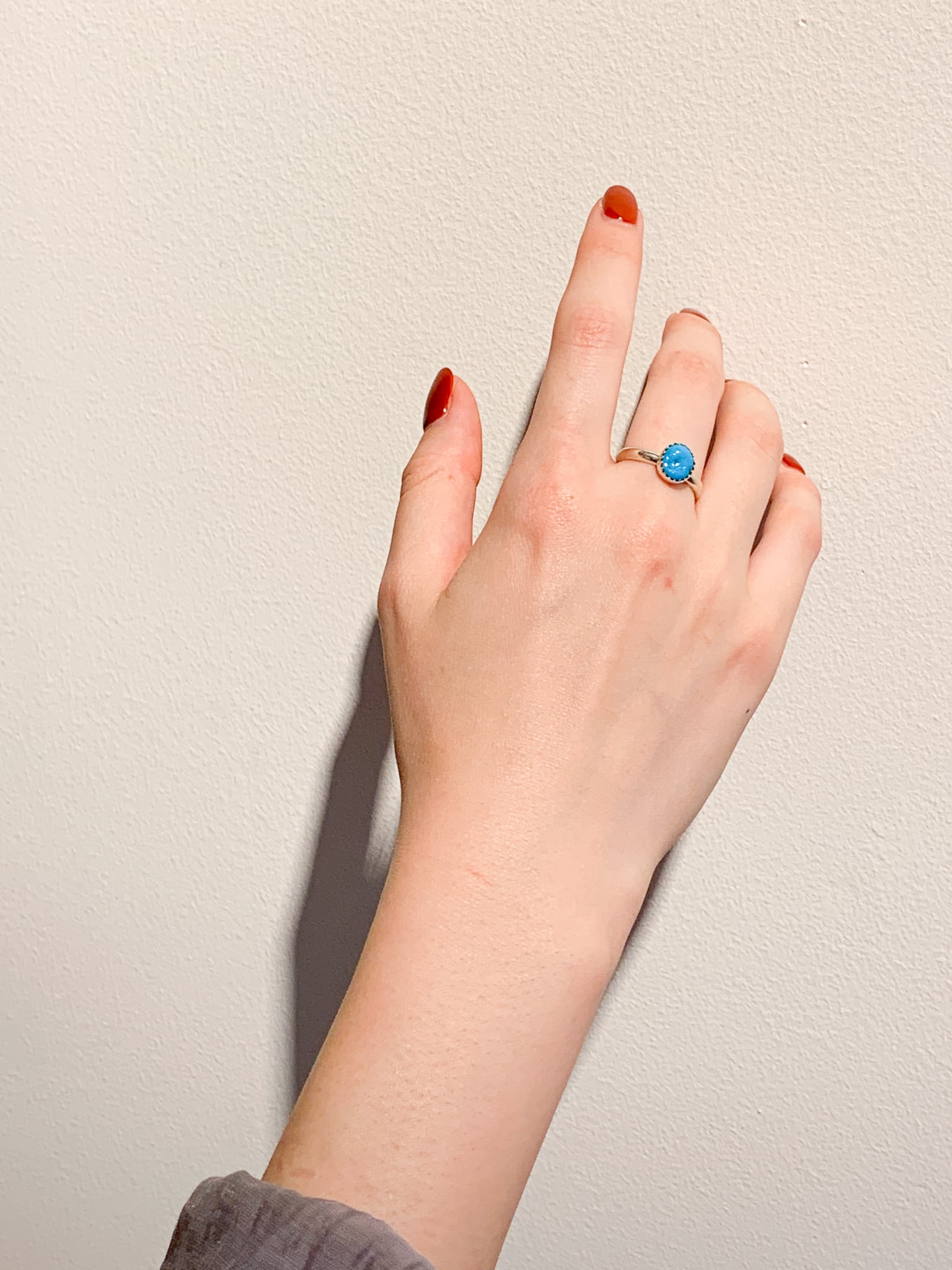 ターコイズリング（ターコイズ / シルバー925） turquoise silver ring 