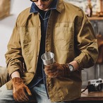 Flap Pocket Button-Down Long Sleeve Work Shirt ◇3color H0512