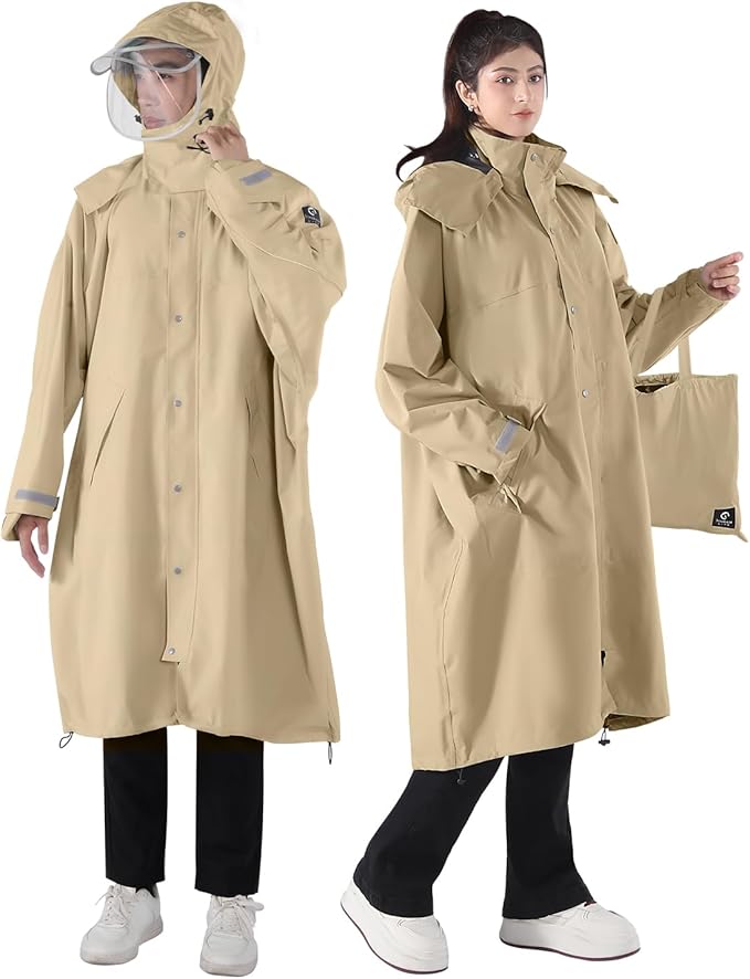 HINOKAZE] レインコート 自転車 レディースレインウェア メンズカッパ