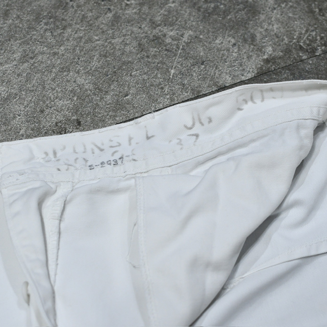 40's usnavy cotton sailor pants