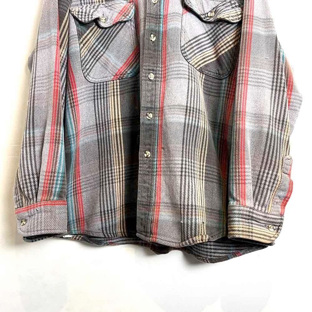 FIVE BROTHER Vintage Heavyweight Cotton Flannel Shirt [1980s-] | beruf