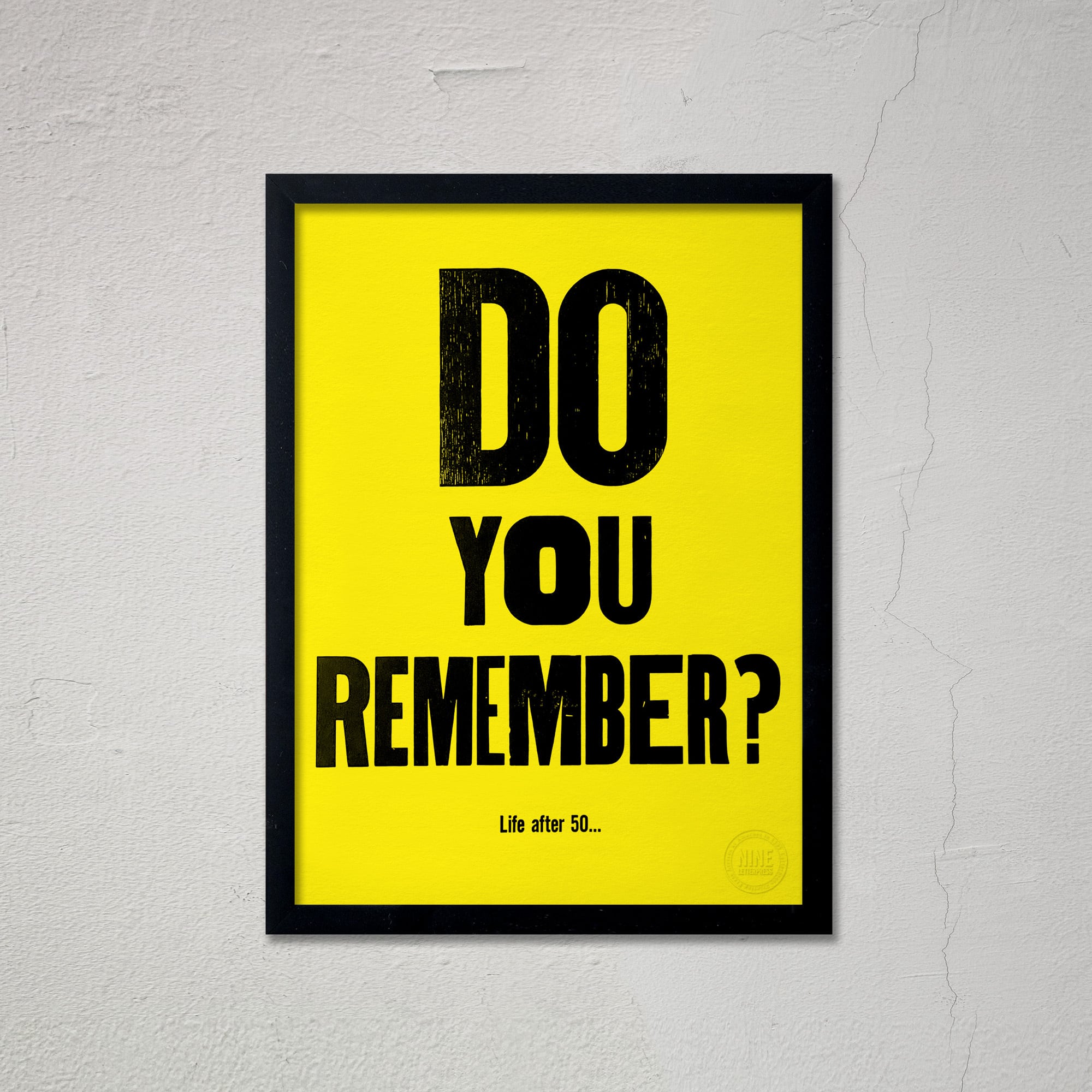 NINE LETTERPRESS