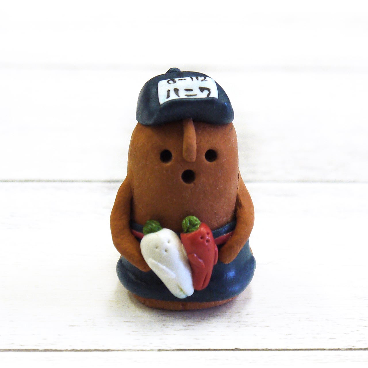 さちかわ粘土】八百屋はにわ/インテリア | gallery HacoToCo