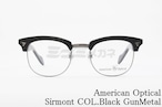 American Optical メガネ Sirmont COL.Black GunMetal サーモント ブロー アメリカンオプティカル AO 正規品