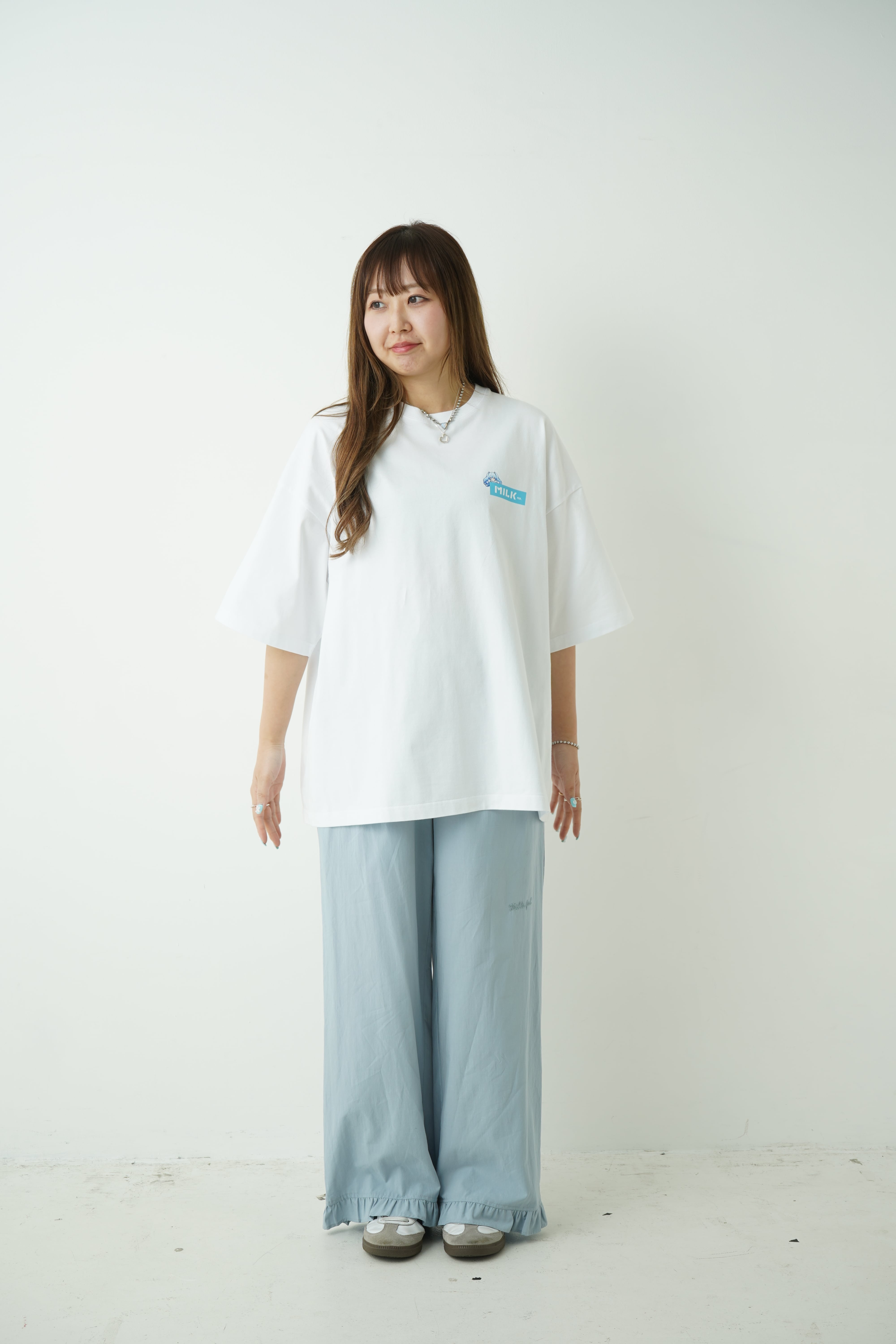 MILKFED.」×「雪ミク スカイタウン」オーバーサイズTシャツ | 雪ミク