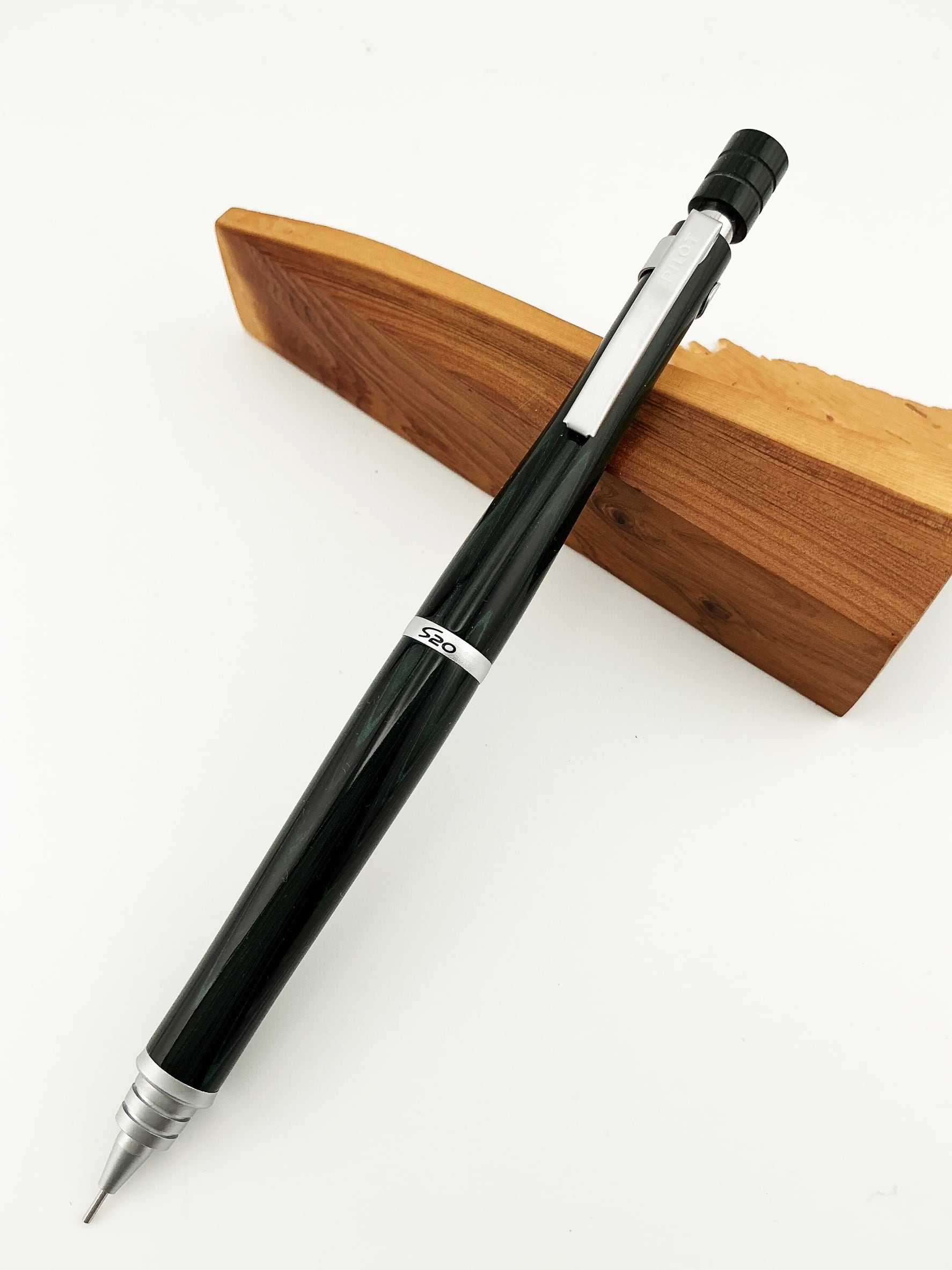 PILOT S20 シャーペン ブルーアクリルカスタム 0.5mm | 蒼天クラフト